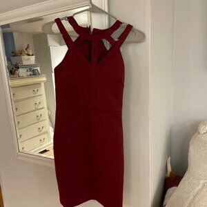 Women’s Burgundy Dress